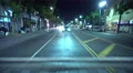 4K Driving Plates Hollywood Blvd Night Rear View 02 West bound at Wilcox Ave. 4k or 4k+ Resolution