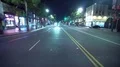 4K Driving Plates Hollywood Blvd Night Rear View 03 West bound at Las Palamas 4k or 4k+ Resolution