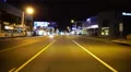 4K Driving Plates Los Angeles Night Front View 04 Sunset Strip West bound at 4k or 4k+ Resolution