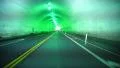 4K Driving Plates Tunnels Night 02 Front View LA Downtown 2nd St Tunnel West 4k or 4k+ Resolution