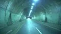 4K Driving Plates Tunnels Night 03 Rear View LA Downtown 3rd St Tunnel West 4k or 4k+ Resolution