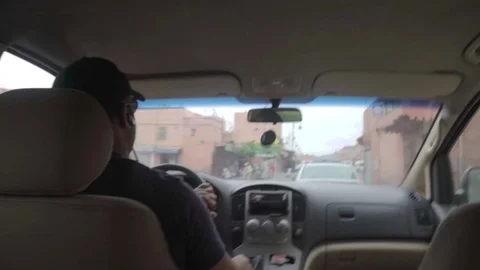 4K Driving through Morocco 스톡 동영상 70309835