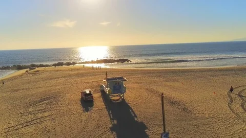 4k Drone beach Video stock 104569498