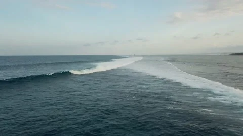 4K Drone Footage Of Canggu Shore In Bali Indonesia Beach Stock Footage 146692753