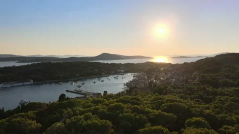 4K Drone Footage of Wonderful Island Stock Footage