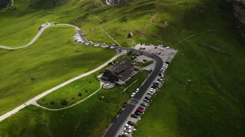 4K Drone Mountain Pass 14 Stock Footage 161783884