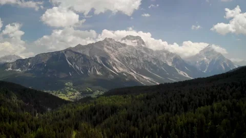 4K Drone Mountains 5 Stock Footage 161783761