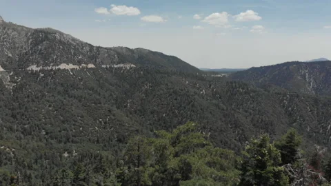 4K Drone Shot Big Bear Mountain California Stock Footage 149523647