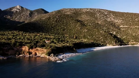 4k drone sunset beach 8 Stock Footage 233279463