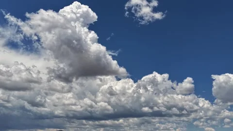 4K Drone Timelapse Of Magnificent Fast Moving Clouds And Dynamic Weather Stock Footage 340917402