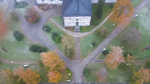 4k drone video of landscape, lakes and architecture of Kuopio city of Finland. Stock Footage 255277845