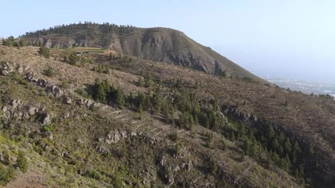 4K Drone View of Barranco del Pozo Canyon – Scenic Tenerife Aerial Stock Footage 314646888