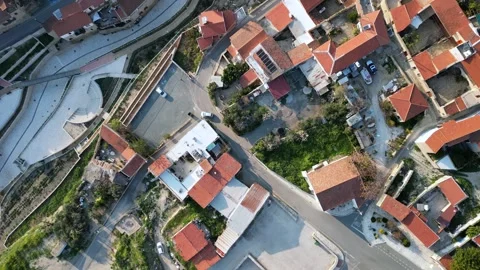 4K Drone View of Old Town Cyprus 2 Stock Footage 304469832