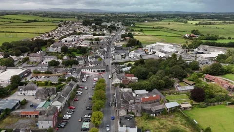 4K Drone View of Rathdowney County Laois Ireland 動画素材 333933047