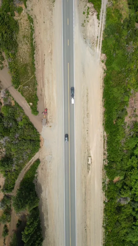 4K Drone View of Ruta de Los Siete Lagos Highway in Argentina During Summer 2 Stock Footage 304922604