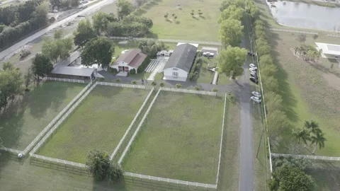 4K Drone Wedding Venue Stock Footage 171944786