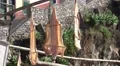 4k Drying fish in sun closeup fishing village Madeira 4k or 4k+ Resolution