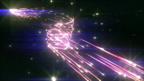 4k Dual Shooting Lights Motion Background Stock Footage 328715290