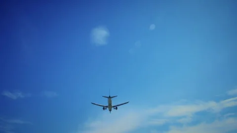 4k Dublin Airport, Airplane Arriving Stock Footage