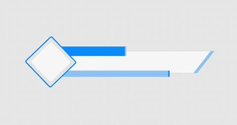 4K dynamic design lower third animation in alpha channel. Stock Footage 284106978