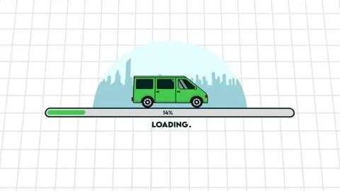 4K Dynamic Loading Bar Ui Animation. Loa... | Stock Video | Pond5