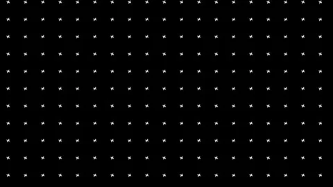 4k dynamic seamless looping animation. Moving characters with little rhombus Stock Footage 264113507