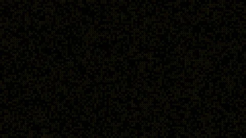 4k dynamic seamless looping animation with blinking rings. Yellow circles Stock Footage 277788260