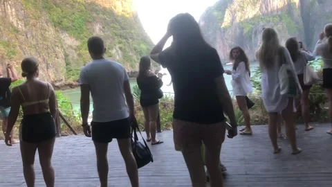 4K Editorial: Maya Bay I in Krabi, Thailand Video stock 322165854