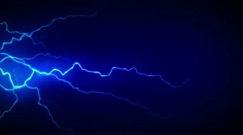 4K Electricity Blue Side Video stock 64864179