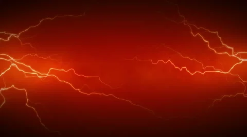 4K Electricity Orange Front Stock Footage 64864530