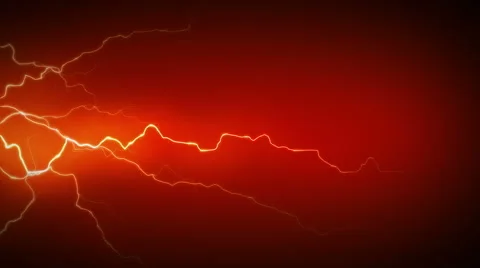 4K Electricity Orange Side Stock Footage 64864638