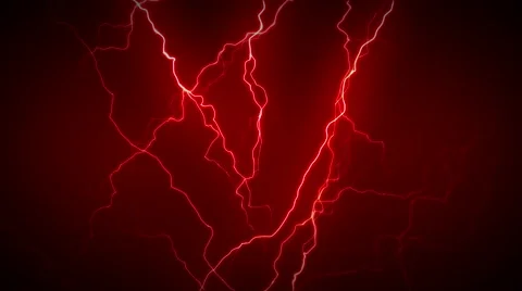 4K Electricity Red Full Stock Footage 67396096