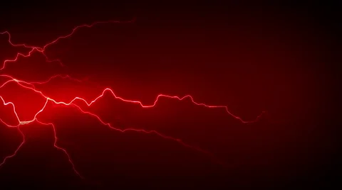 4K Electricity Red Side Stock Footage 64864749