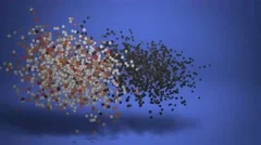 4k Elegant Particle Logo Reveal Stock After Effects