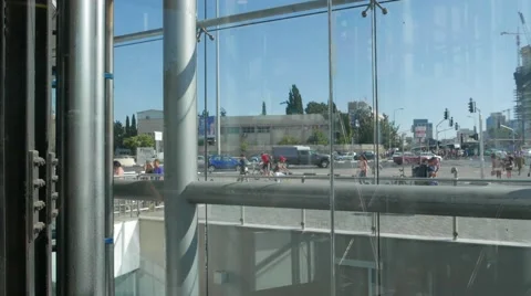 4K Elevator Ascent Vídeos de archivo 52060579