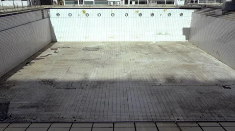 4k empty diving outdoors pool olympics stadium Greece Vidéo 53572337