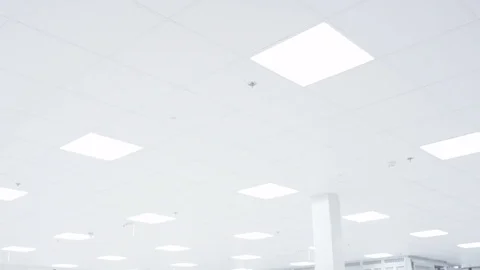 4K Empty interior of large modern data centre with rows of server racks Stock Footage 74941206