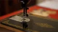 4K empty needle goes up and down on vintage sewing machine 4k or 4k+ Resolution