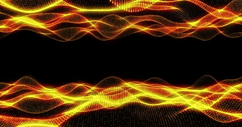 4K Energy Wave technology background. Stock Footage 322172008