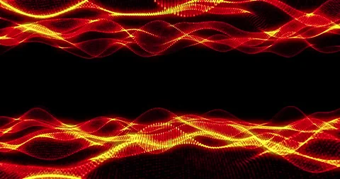 4K Energy Wave technology background. Stock Footage 322172293