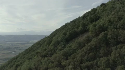 4k Euganean Hills - Drone shot (D-log) Stock Footage 159792896