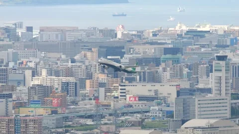 4K EVA Air Boeing 787-10 B-17802 Taking Off at Fukuoka Airport Japan Stock Footage 336247875