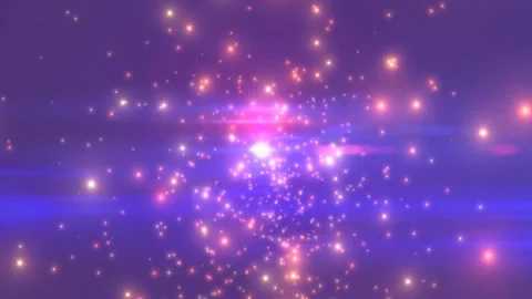 4k explosion of glitter stars particles blue background Stock Footage 262467287