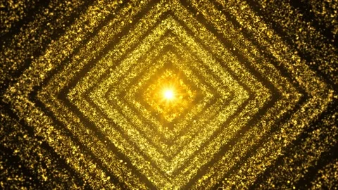 4k Explosion gold lights sparkles. Glowing light explodes. Flare in center. Stock Footage 151428585