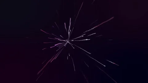 4k Explosion of Neon Light Lines Motion Background Stock Footage 313856445