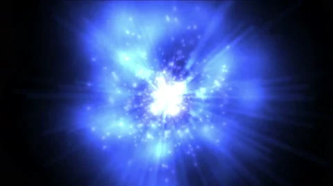 4k explosion tech energy &amp; flare dynamic rays fiber light,nebula in universe. 스톡 동영상 49699855