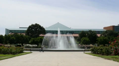 4K Exposition Park Los Angeles Stock Footage 49891705