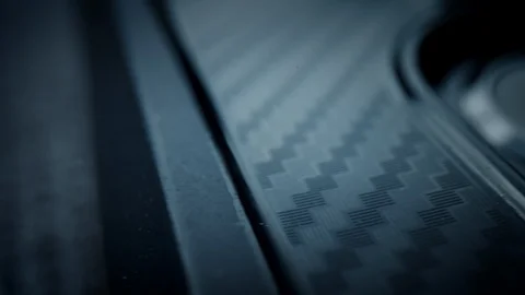 4k Extreme Close-up of Texture and Phone Camera Video stock 114714579