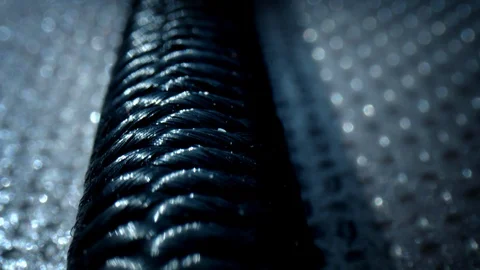 4k Extreme Close-up of Texture and Wire Stock Footage 114715325