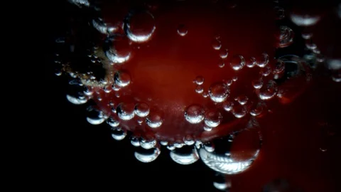 4k Extreme Close-up of Water Bubbles on Flower Vídeos de archivo 114705857
